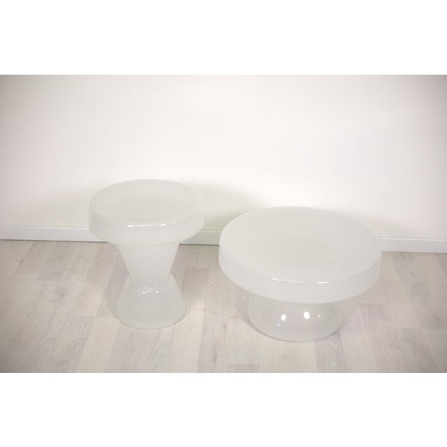 Murano Glass Coffee Tables by CristalleriaMurano, Set of 2, in New conditions. Designed from 2000
