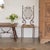Lovely French vintage wrought iron and woven accent chair. Neoclassical style chair with beautiful lyre iron design on...