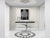 Modern Greg Sheres Style Stainless Steel and Black Lacquer Console Table For Sale - Image 4 of 4