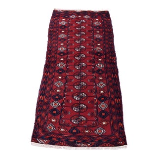 Buhara Hand Knotted Runner Rug For Sale