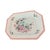 Vintage Chinoiserie Adams China Calyx Ware Metz English Ironstone Octagonal Platter For Sale In West Palm - Image 6 of 9