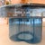 Contemporary Soda Coffee Table Blue Gray For Sale - Image 3 of 4