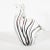 Mid-Century Modern Hand Blown Murano Glass Stylized Zebra Sculpture For Sale In New York - Image 6 of 8