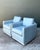 Mid-Century Modern Vintage Bassett Swivel Club Chairs - A Pair For Sale - Image 3 of 12