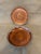 Vintage English Silver Plate & Mahogany Wine Bottle Coasters For Sale - Image 4 of 7