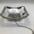 Mid-Century Modern Georges Briard Glass Pickle Dish Bowl With Attached Cocktail Fork For Sale - Image 3 of 12