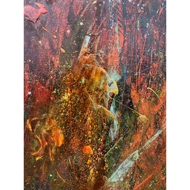 Large Scale Abstract Painting by Jaki Sungail For Sale - Image 9 of 12