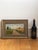 Antique Original Landscape Cottage Oil Painting: Framed Nature Art For Sale - Image 11 of 14