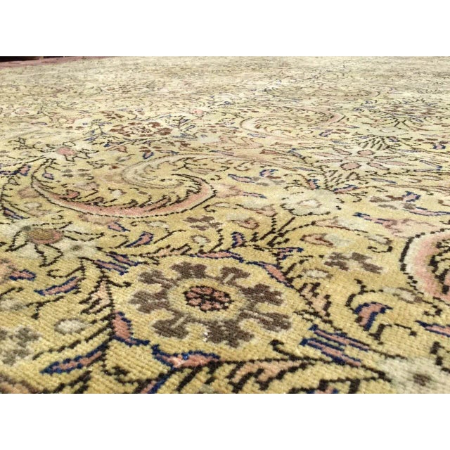 1930s 1930's Handmade Oushak Rug - 95" X 142" For Sale - Image 5 of 13