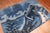 Blue Early 20th Century Zabihi Collection Chinese Batou Wall of China Pictorial Rug - 4'7" x 6' For Sale - Image 8 of 9
