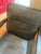 Animal Skin Pottery Barn Raylan Leather Arm Chair MCM For Sale - Image 7 of 14
