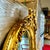 French French Style Gold Floor Mirror Refinished in Gold Leaf For Sale - Image 3 of 11