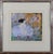 Framed and signed (bottom right hand corner) mix media original work by Emilia CASTAÑEDA (1943) of a erotic scene with...