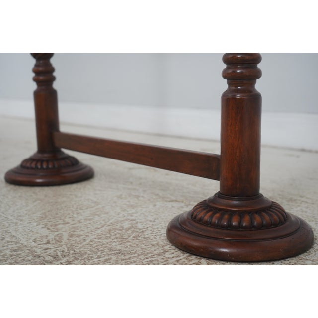 Maitland Smith Double Hand Mahogany Quilt Rack For Sale In Philadelphia - Image 6 of 15