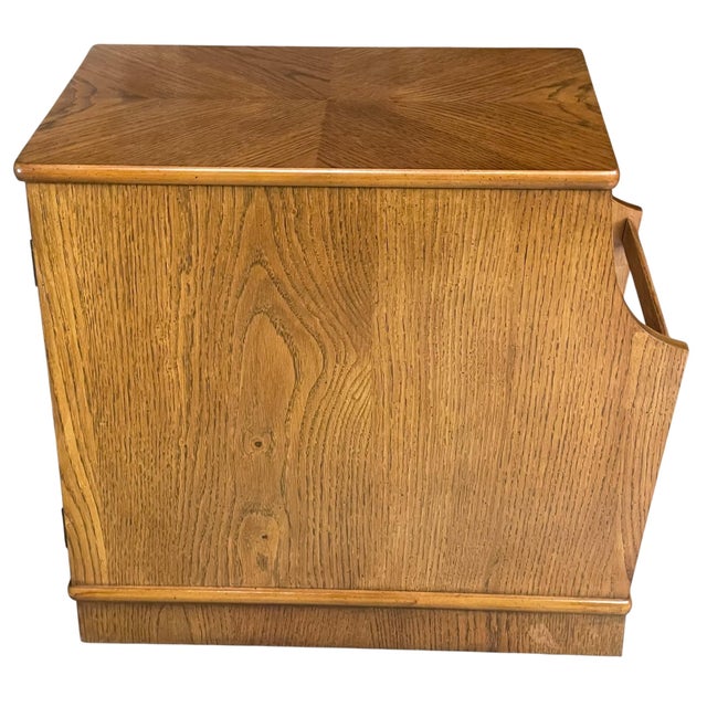 1990s Vintage Lane Altavista Telephone Table Nightstand End Table For Sale - Image 5 of 9