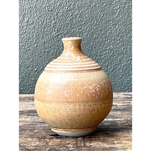 Vintage Studio Pottery Vase For Sale - Image 9 of 16