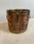 English 19th Century Anglo Indian Brass Bound Turned Wood Peat Buckets - Set of 2 For Sale - Image 3 of 13
