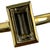 18k Yellow Gold Bezel Baguette Diamond Ring, Size 6.5 For Sale In New York - Image 6 of 6