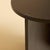 Not Yet Made - Made To Order Round Smoked Oak Side Table by Lebanto For Sale - Image 5 of 6