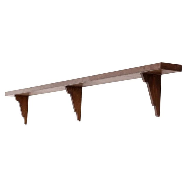 1930s Swedish Pine Wall Shelf, 1930s For Sale - Image 5 of 12