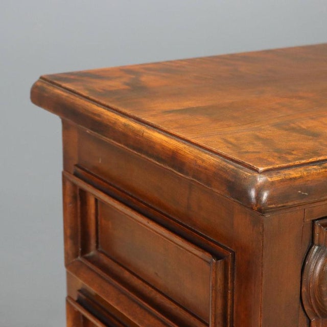 Mid-20th Century Baroque Walnut Sideboard, Italy For Sale - Image 4 of 12