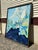 Abstract Large Vintage Abstract Painting For Sale - Image 3 of 5