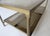 Metal Vintage Brass Coffee Table with Smoked Glass and Mirror from Maison Jansen, 1960s For Sale - Image 7 of 11