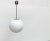 1960s Vintage German Space Age Glass Ball Pendant Lamp from Limburg For Sale - Image 5 of 18