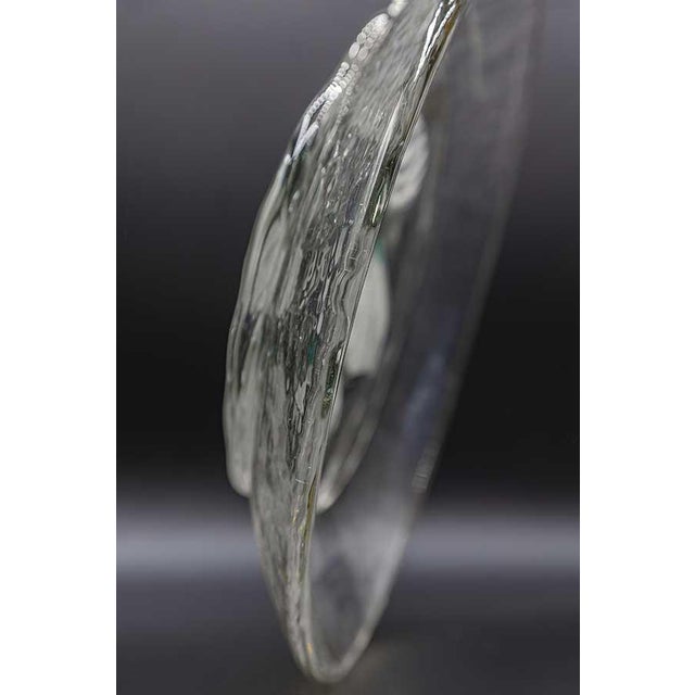 Forest Green Plate with Fish attributed to Erme Ripa for Vamsa Murano, 1950s For Sale - Image 8 of 9