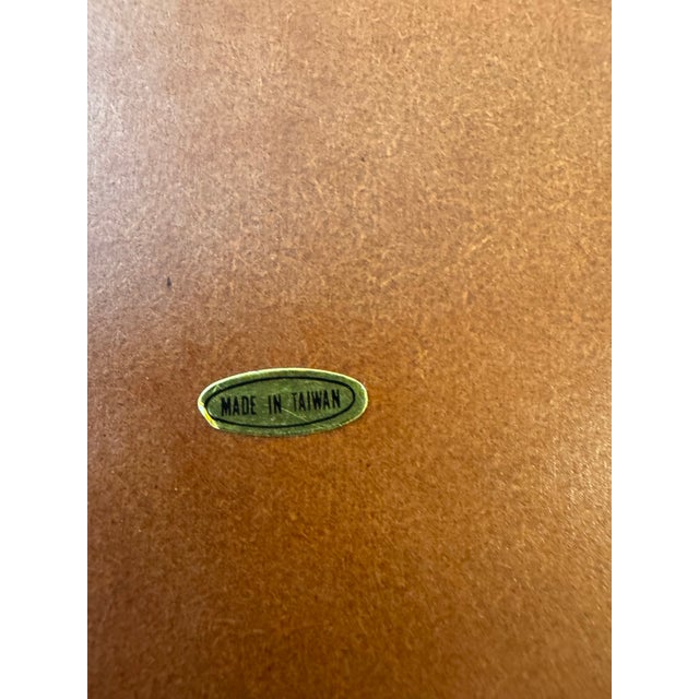 Vintage Italian Burlwood Desk Set - 5 Piece Set For Sale In Chicago - Image 6 of 8