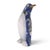 Figurative Miniature Hand Painted Penguin Figurine With Glass Eyes & Metal Beak 2.1" For Sale - Image 3 of 12
