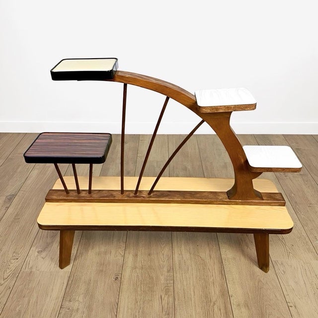 Arpeggio Plant Stand, 1950s For Sale - Image 3 of 14