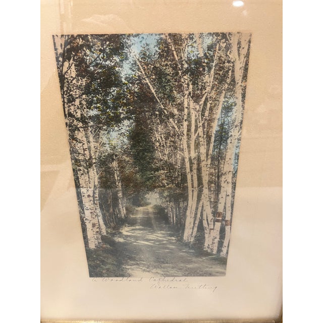 1940s 1940s Two Wallace Nutting Signed Prints-Set of 2 For Sale - Image 5 of 5