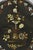 Wood Antique English Victorian Mother of Pearl Inlay Black Lacquer Tilt Top Table For Sale - Image 7 of 18