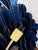 Mid-Century Modern Verner Panton Style Blue Capiz Shell Chandelier For Sale - Image 6 of 6