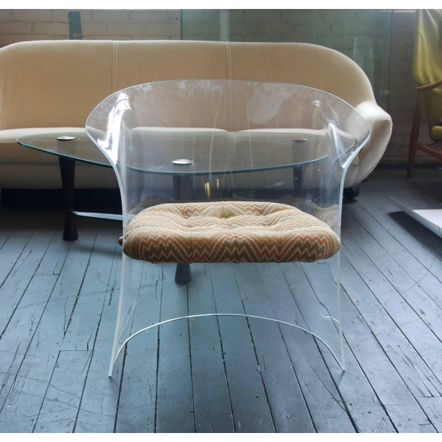 1960s Lucite Chair For Sale In Boston - Image 6 of 8