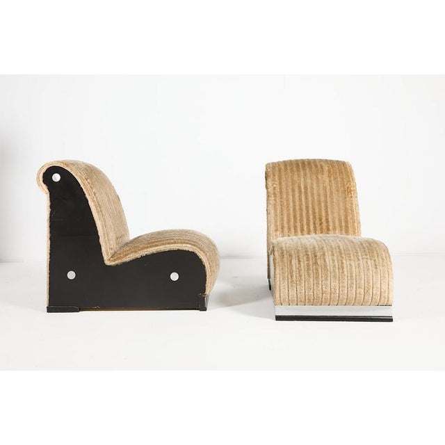 Mid-Century Modern Italian Chairs, 1970s, Set of 2 For Sale - Image 4 of 11