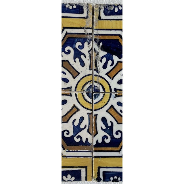 Ceramic Earthenware Tiles, 1800s, Set of 24 For Sale - Image 7 of 8