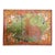 Early 20th Century Green Pictorial Deer Rug - 4'8" x 6'9" For Sale