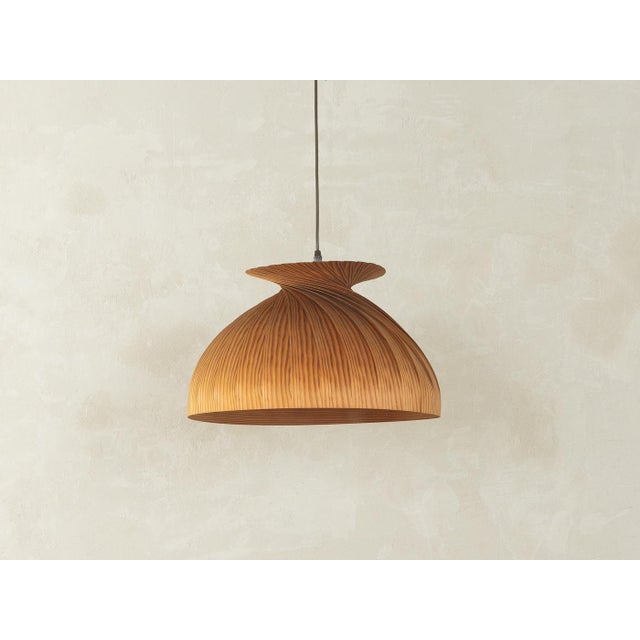 Wood Ceiling Lamp by Hans-Agne Jakobsson for Ellysett, 1960s For Sale - Image 7 of 7