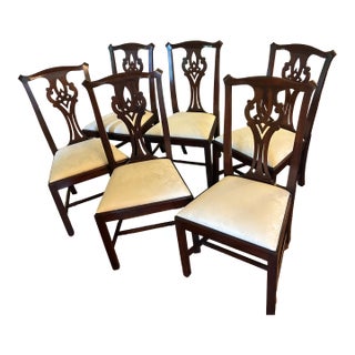 1990s Henkel Harris Dining Room Chairs - Set of 6 For Sale