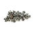 1950s Silver and Paste Floral Brooch by Harold A. Lazarus, 1950s For Sale - Image 5 of 10