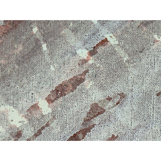Plastic Geoffrey Williams “Archipelago #68” Original Painting, Circa 1983 For Sale - Image 7 of 12