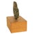 Jade Ancient Pre-Columbian Olmec Hand-Carved Jade Face Mask Pendant 900-600 Bc Mexico For Sale - Image 8 of 11