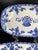 Blue Sevilla Serving Platters in Blue and White Cartuja Porcelain by Pickman, 1930s Set of 2 For Sale - Image 8 of 10