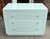 Modern Modern Designer Blue Glass Chest of Drawers Commode Nightstand For Sale - Image 3 of 7