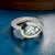 Sky Blue Natural Solitaire Aquamarine Ring Size 6.5 14k W Gold 1.60 Cts Certified For Sale - Image 8 of 10