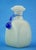 19th Century Milk Murano Glass Perfume Bottle with Blue Cameo attributed to Salviati & C. For Sale - Image 10 of 18