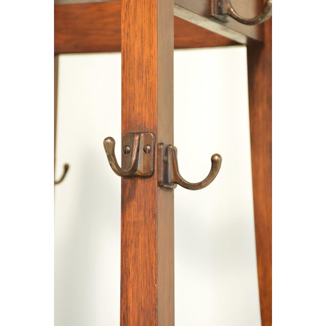 English Arts and Crafts Coat Stand, 1900 For Sale - Image 11 of 18