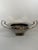 Vintage Silverplated Hammered Repousse Jardiniere Centerpiece With Handles For Sale - Image 6 of 16